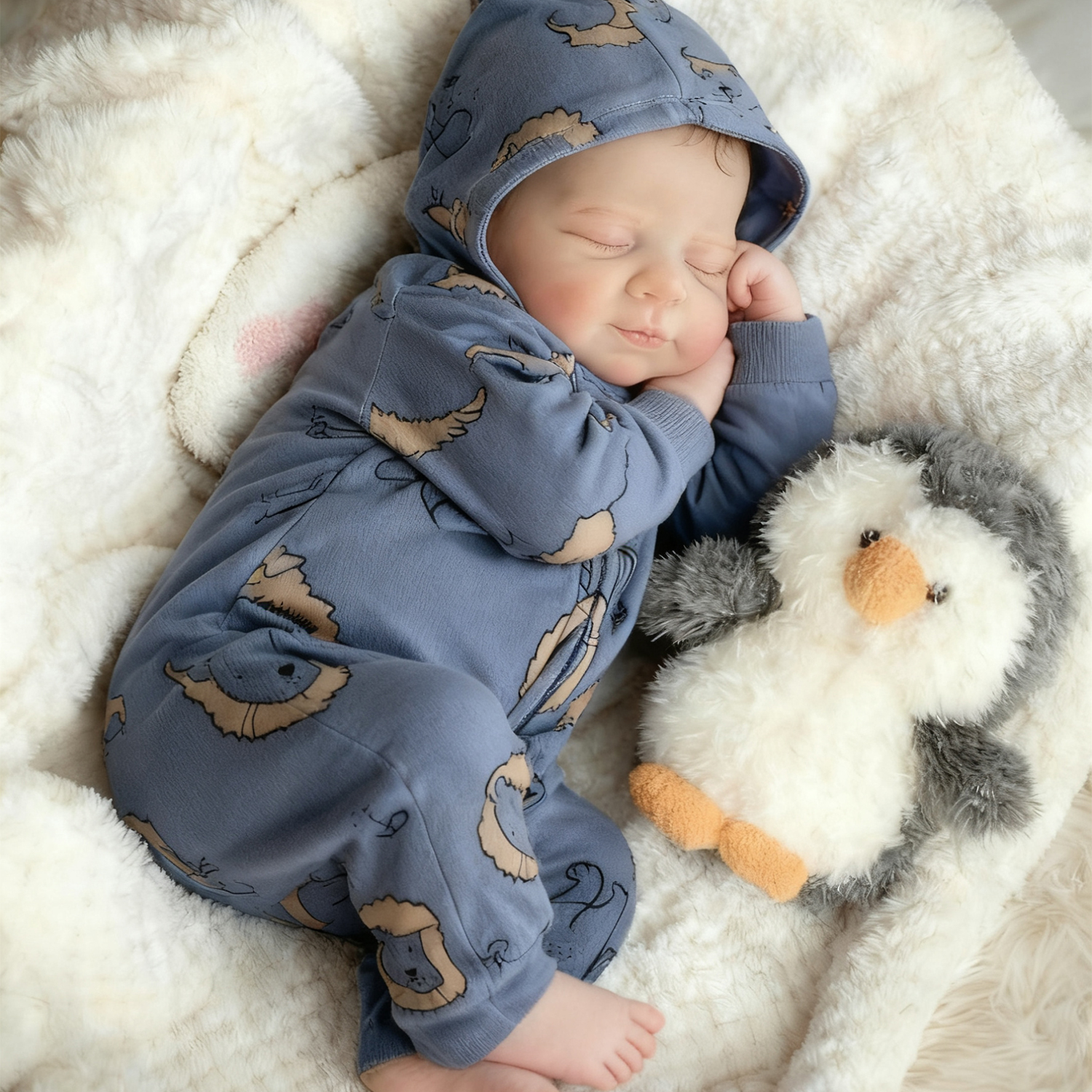 R&B 20 Lifelike Cute Soft Princess Reborn Baby Dolls Full Body Fashion Set Toddler Newborn Dolls for Little Infant Girls