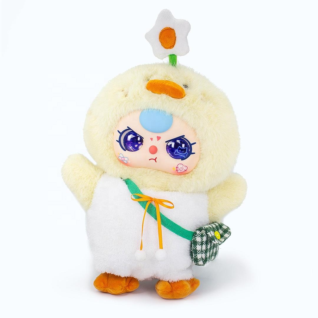 New Baby Three 400 2nd Generation Cute Plush Blind Box Toy Figurine Trendy Pendant Doll Mystery Boxes