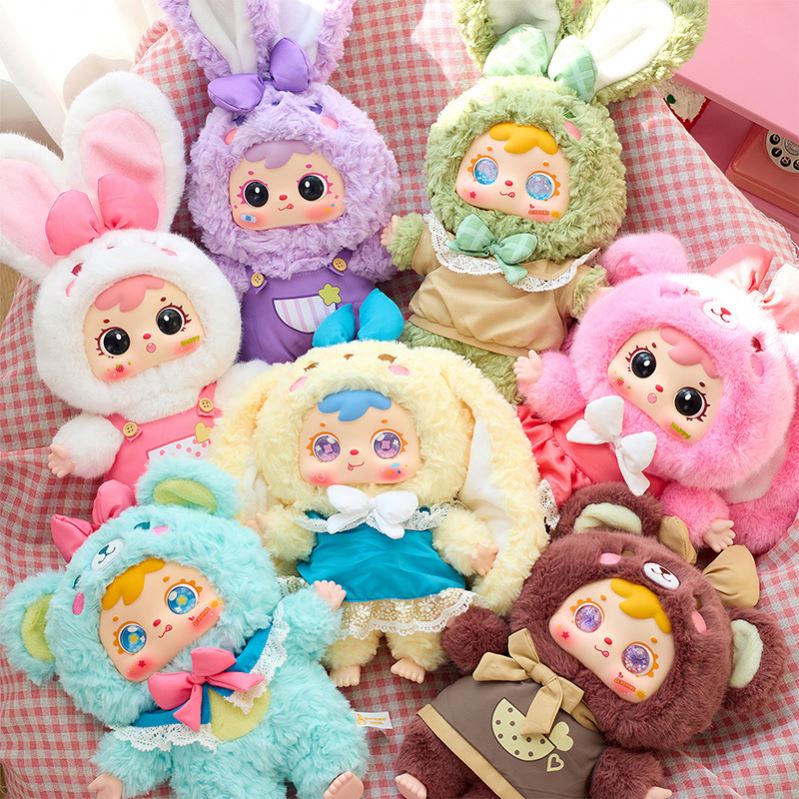 2025 Samuel Original Large Plush Animal Doll Plush Toy High Quality Lucky Doll Collection in Hot Selling Mystery Boxes